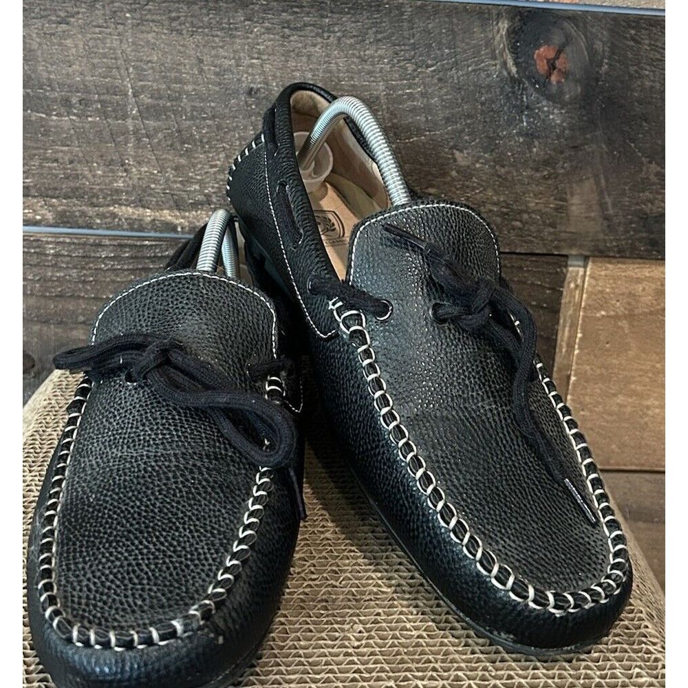 Phat Farm Classic Mens‎ Size 11 Black Loafers Casual Slip On Shoes